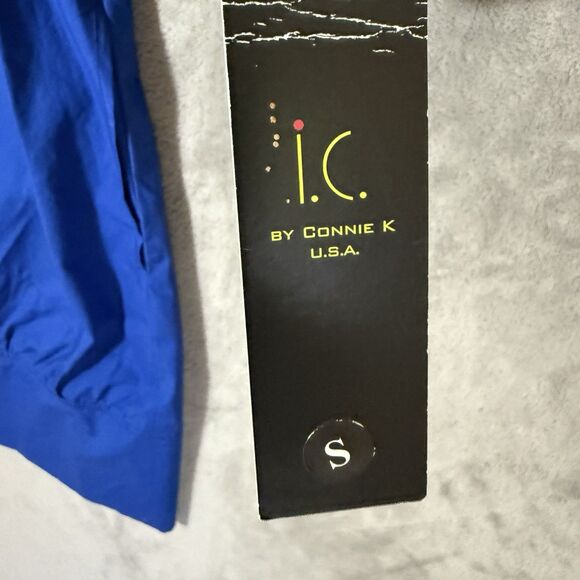 NWT IC by Connie K Shirt Dress S Blue Tunic Shift Pockets Lagenlook Artsy READ - Picture 2 of 10